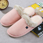 Verwarmde elektrische voetverwarmer pantoffels 65 graden voor dames 3 niveaus controle